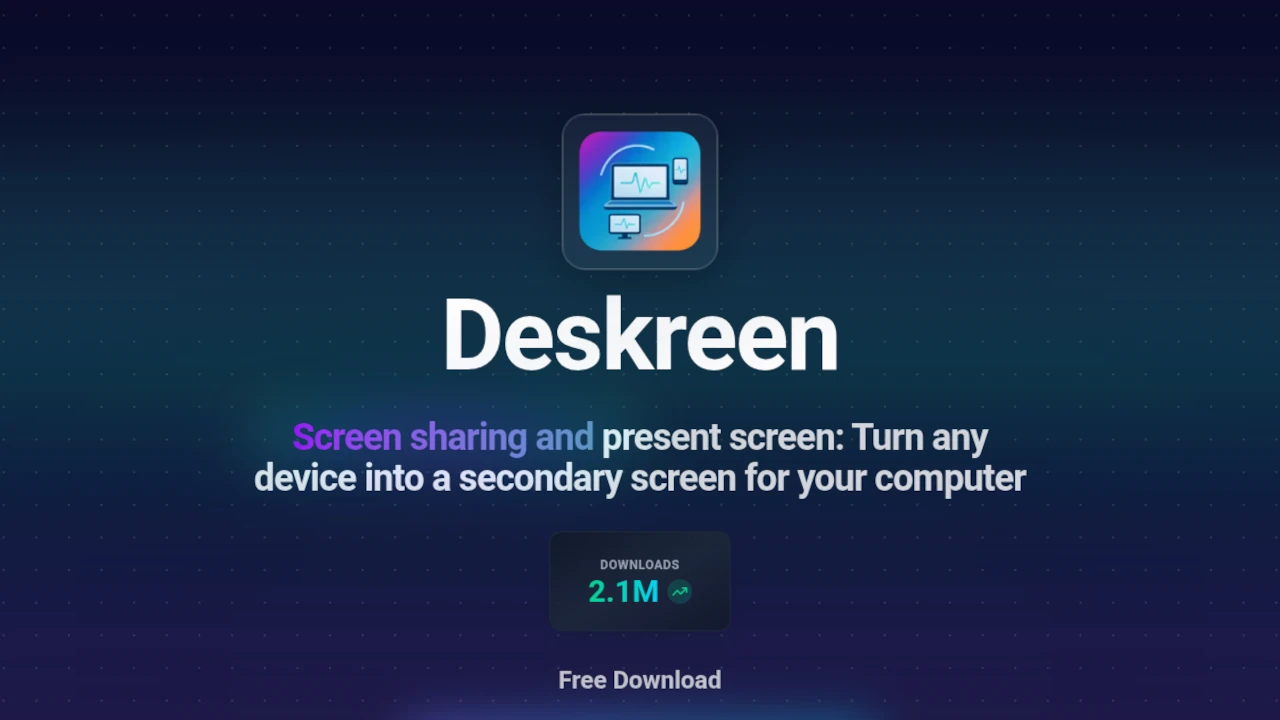 Turning Any Browser into a Second Screen with Deskreen CE